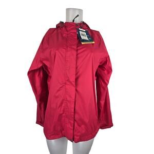 White Sierra Packable Waterproof Fully Seamed Breathable Athletic Jacket L